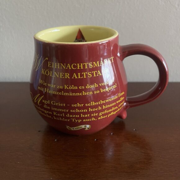 Heimat Der Heinzel Mohaba GMBH & CO KG Magd Griet Christmas Mug Collectable 8 oz - Picture 2 of 8